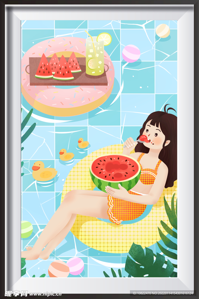 装饰画插画