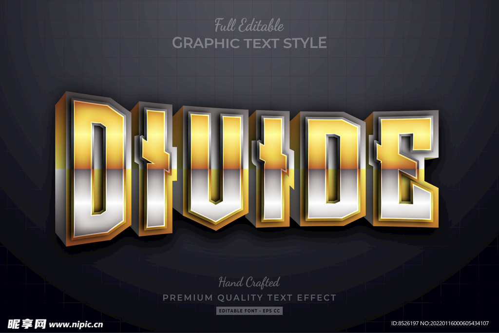 3D字体设计