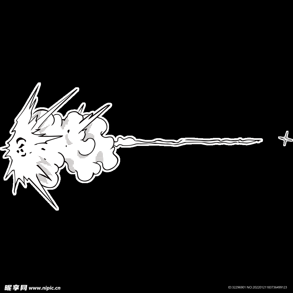 爆炸烟雾
