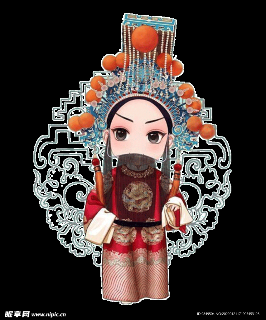 戏曲人物PNG 戏曲元素 京剧