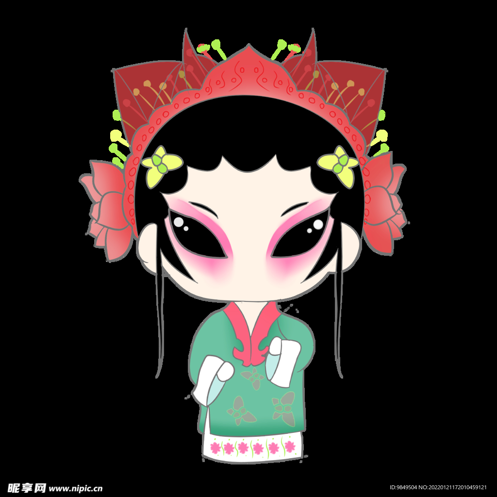 戏曲人物PNG 戏曲元素 京剧