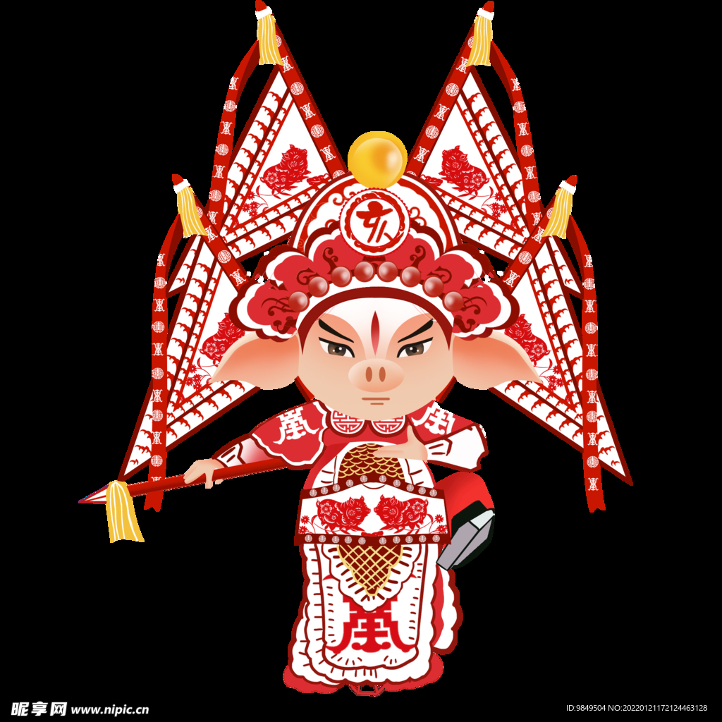 戏曲人物PNG 戏曲元素 京剧