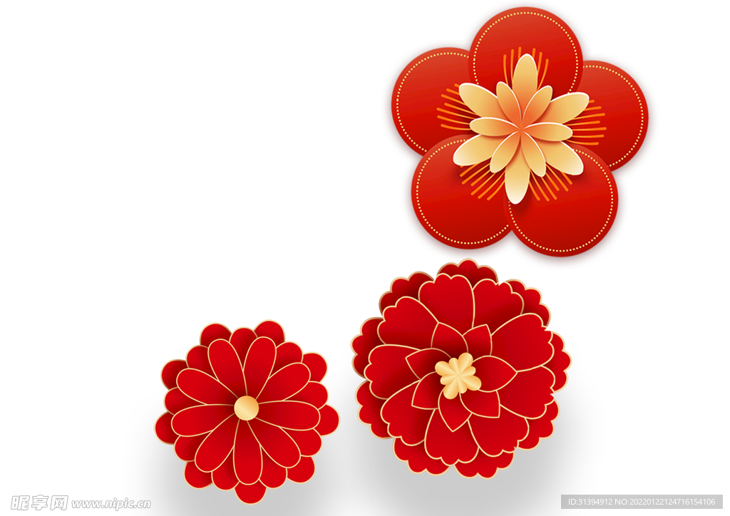 国潮鲜花