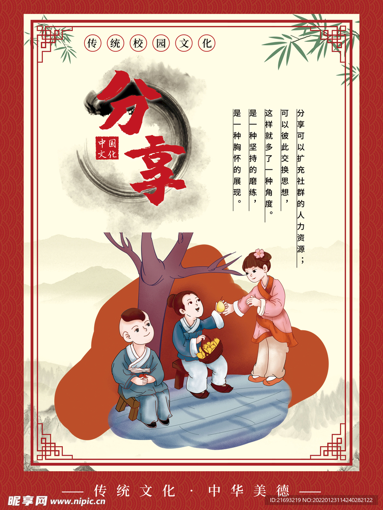 校园文化挂图 