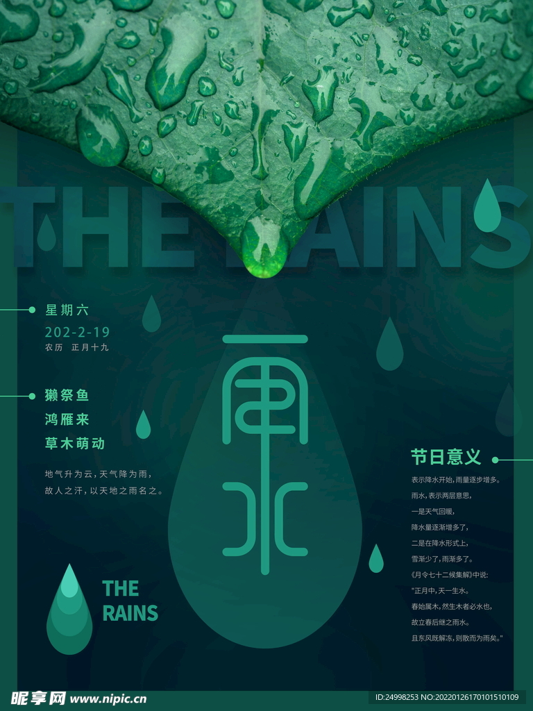 雨水节气