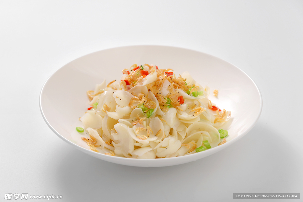 葱香虾皮炒百合