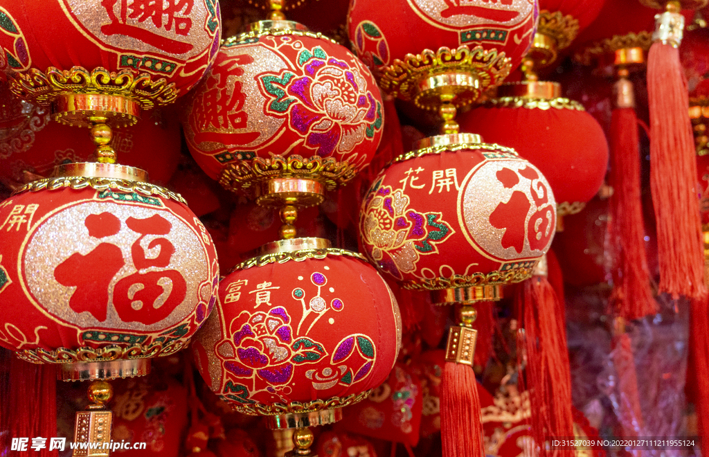 大的红灯笼节日喜庆素材  