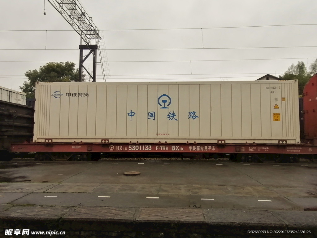 铁路集装箱