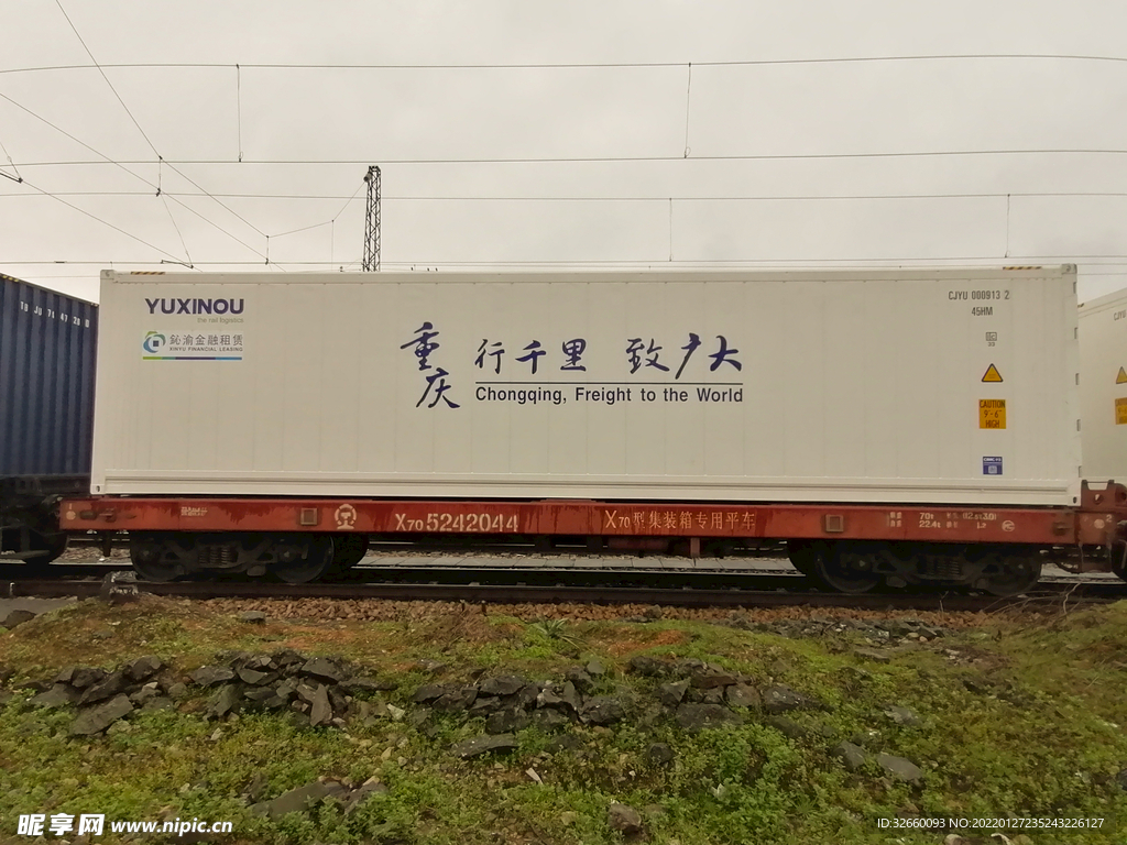 铁路集装箱