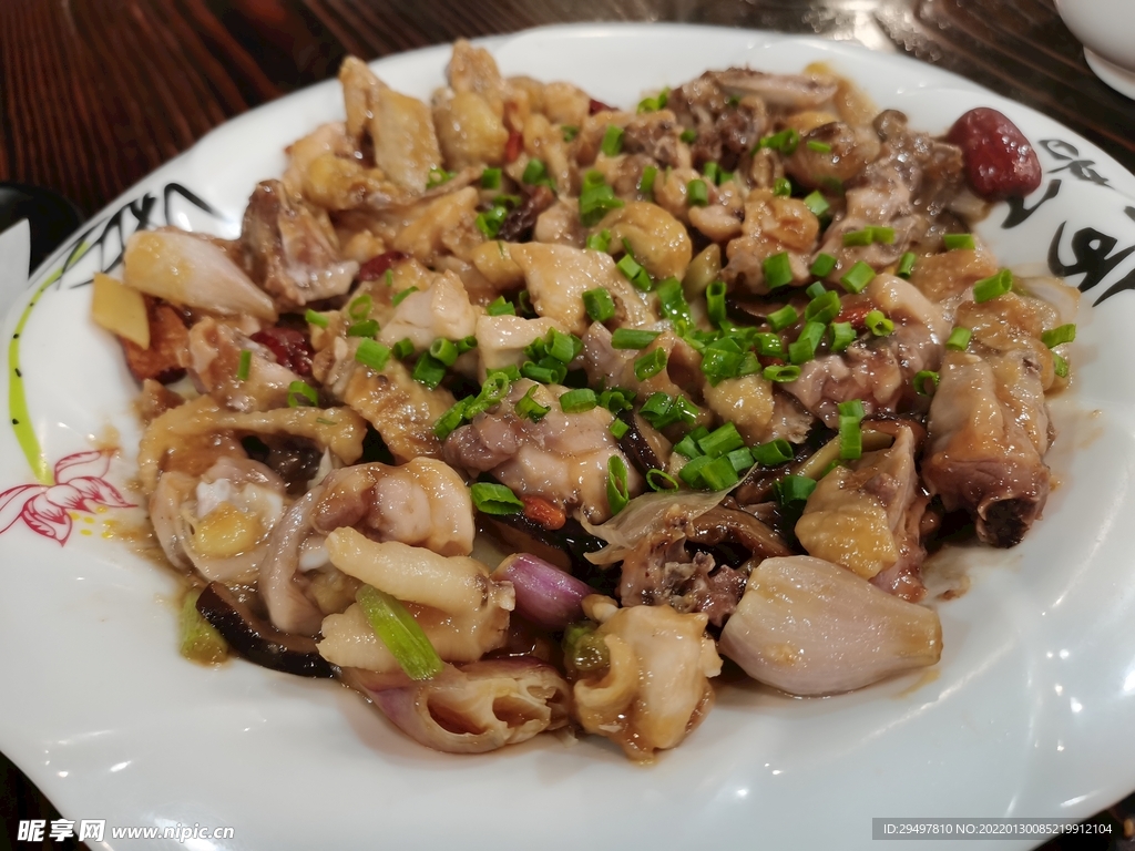 红葱头焗鸡