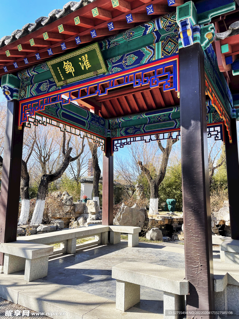 仿古凉亭