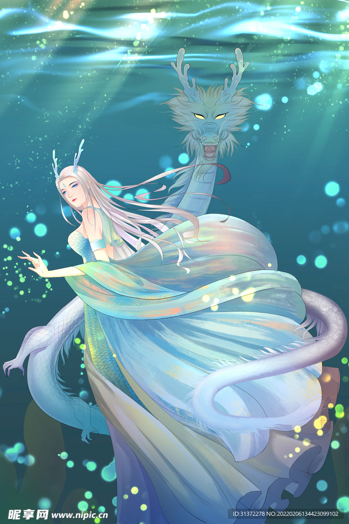  国潮神龙海报设计图片