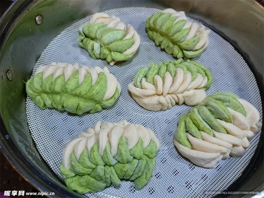 绿色面点