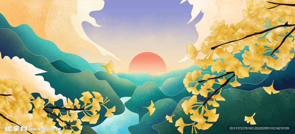 国潮海报设计图片 