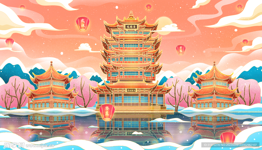 国潮海报设计图片 