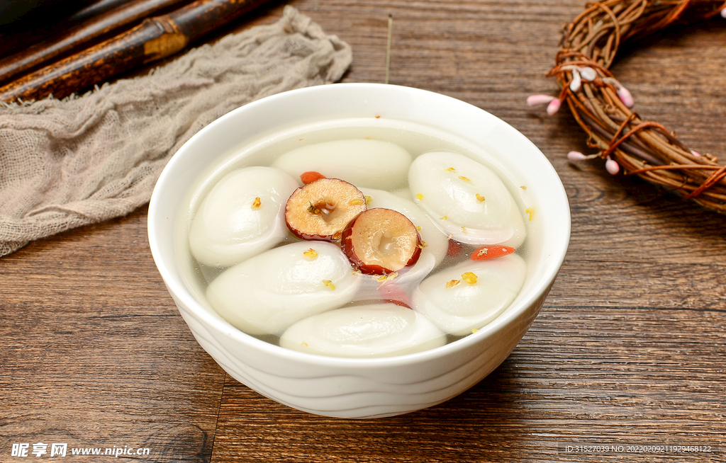 元宵汤圆素材图