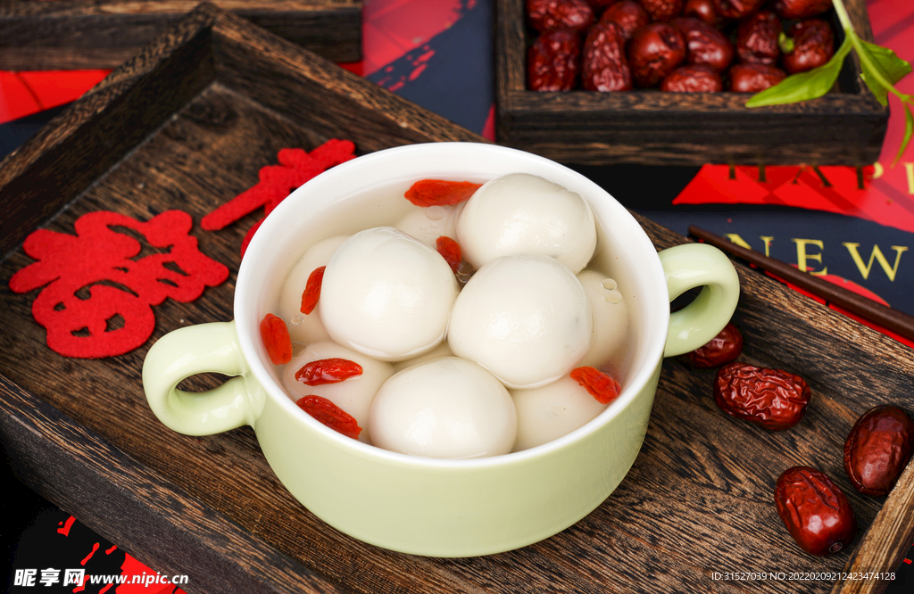 美味元宵汤圆素材
