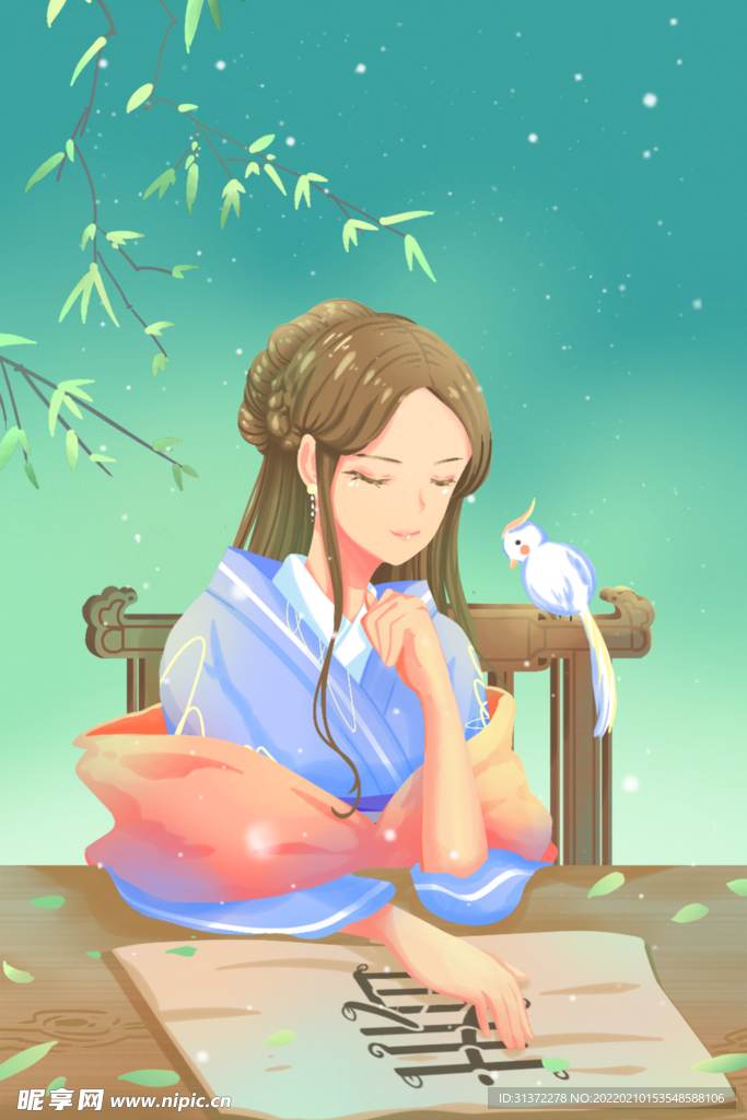 复古旗袍女装图片 