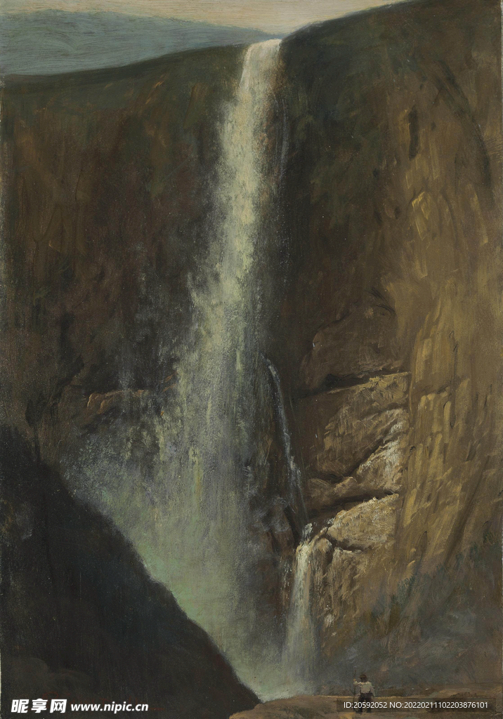油画  