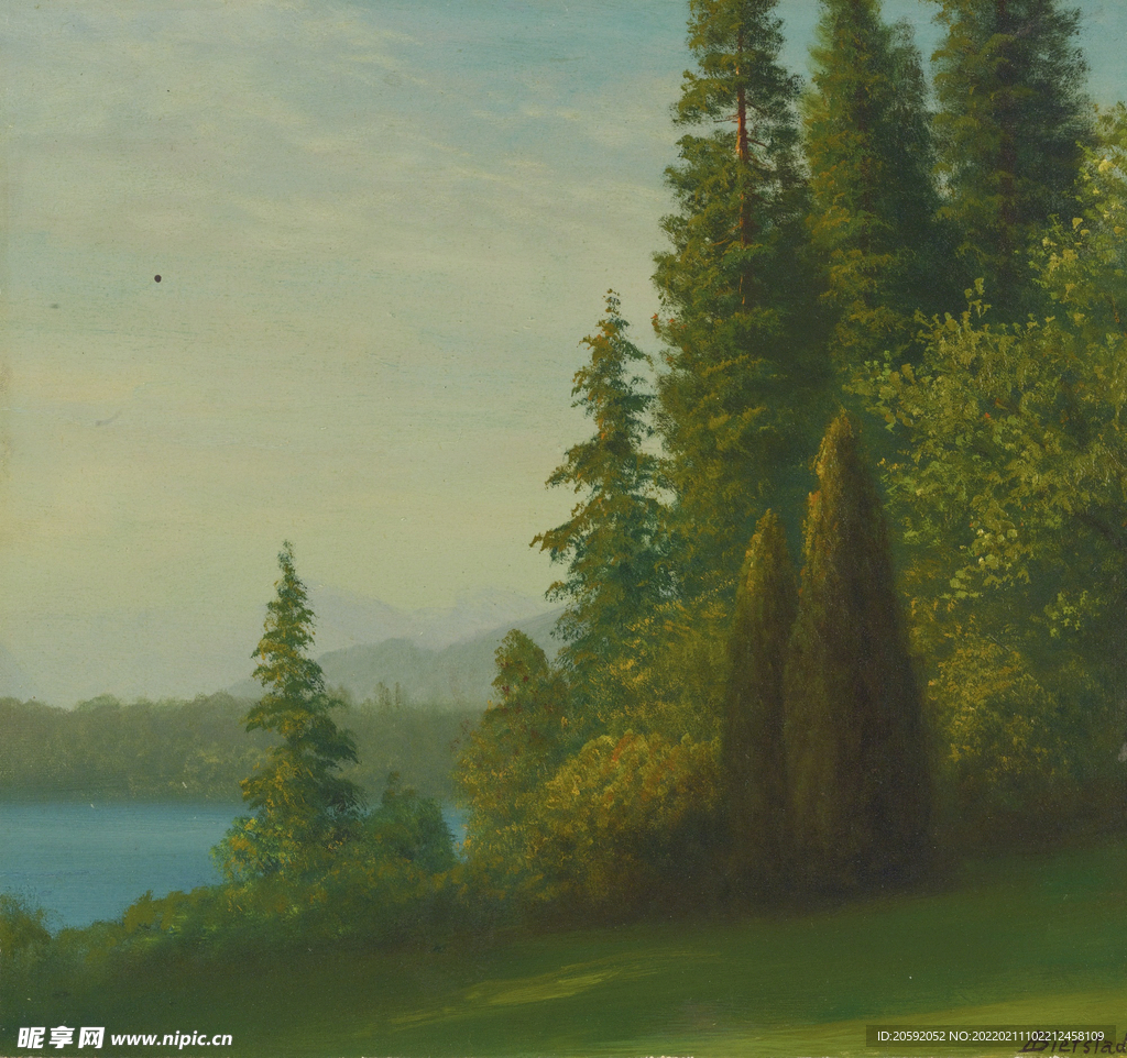 油画 