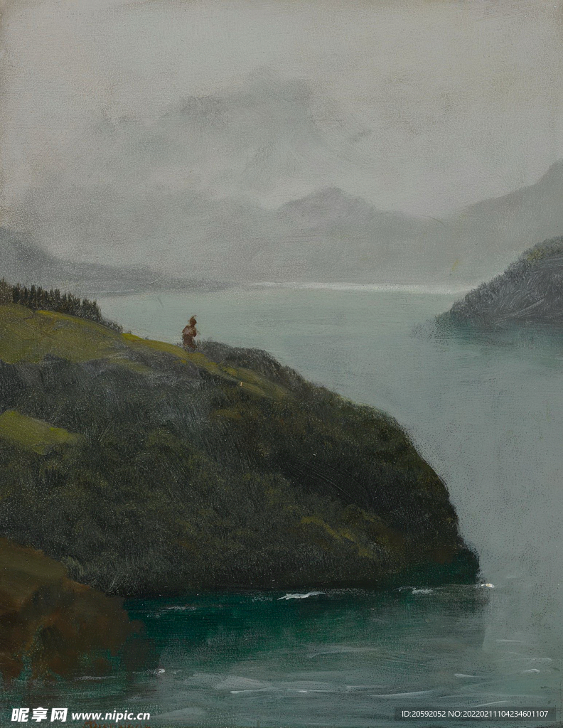 油画 