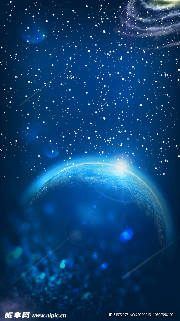 创意星空合成海报图片 