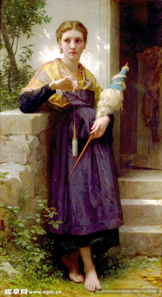 油画  