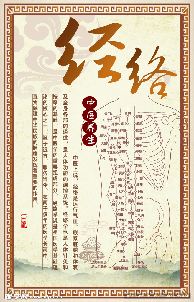经络图