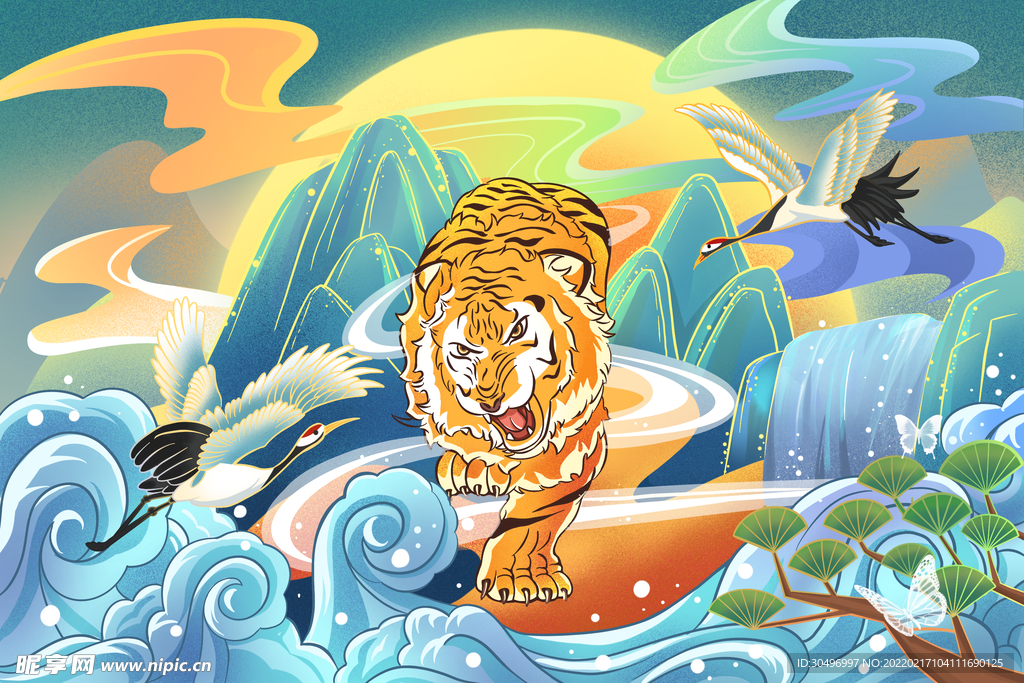 中国风古风新春海报