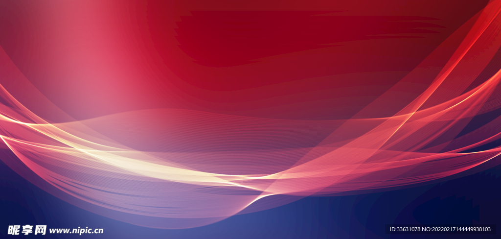 红色渐变线条背景