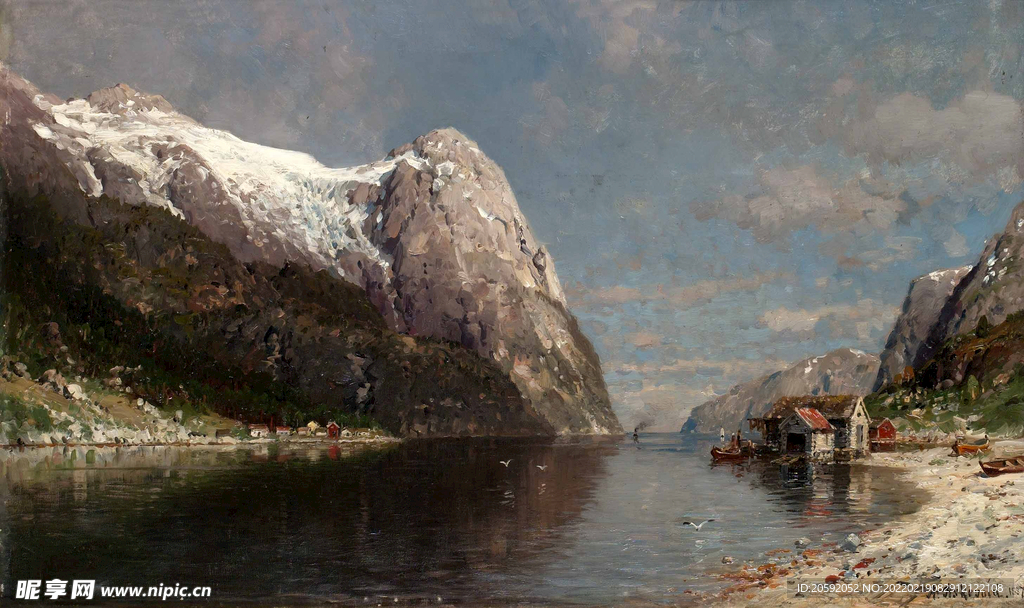 油画 