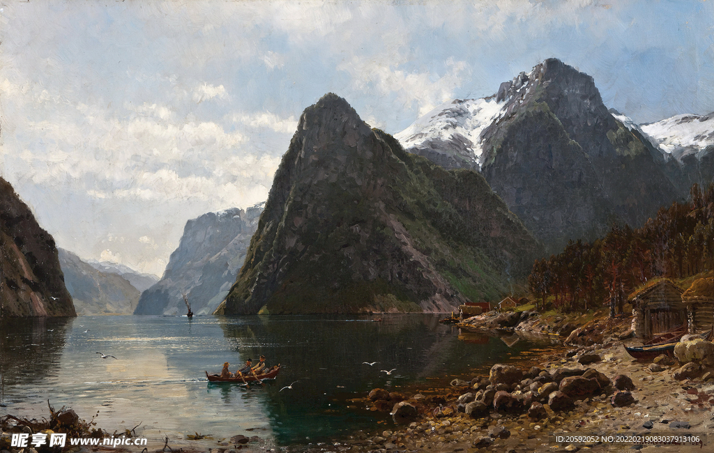 油画 