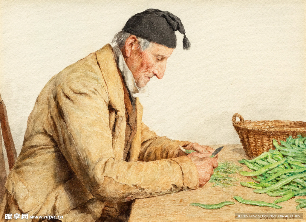 油画  