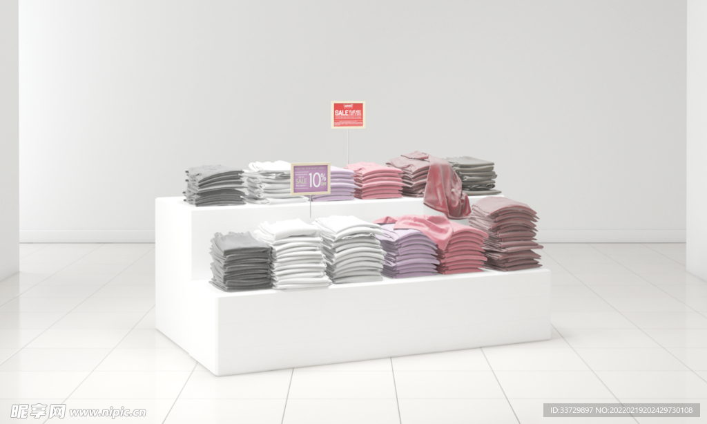 服饰展示台