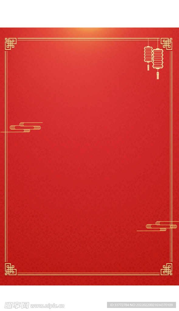 简约中国风红色喜庆背景图