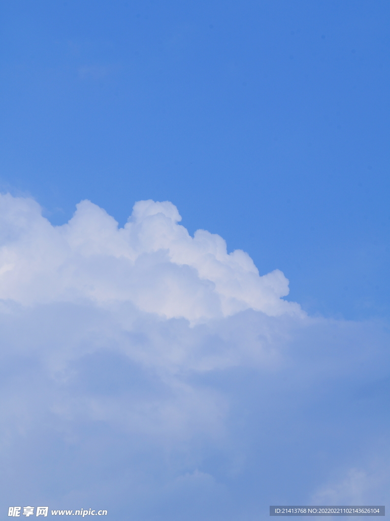 蓝天白云天空