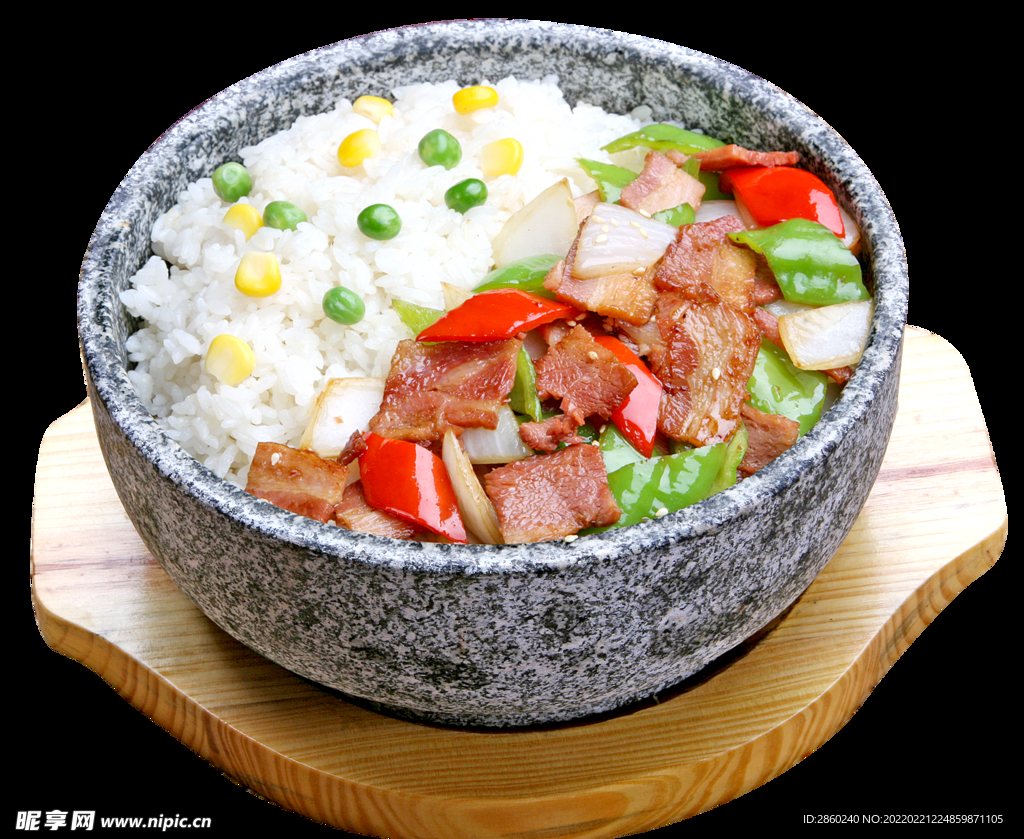培根拌饭
