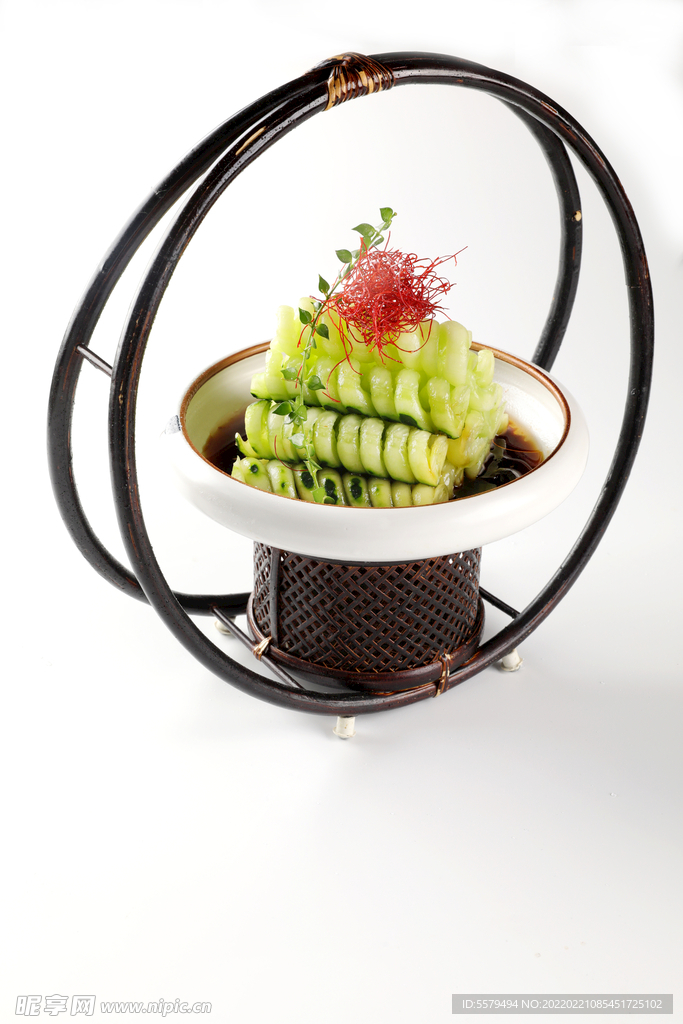 清爽螺旋黄瓜卷 