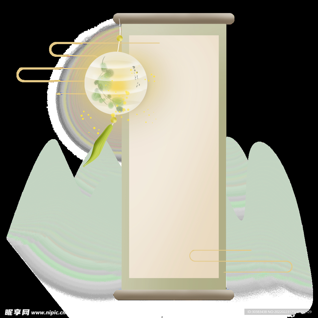 时尚手绘边框素材
