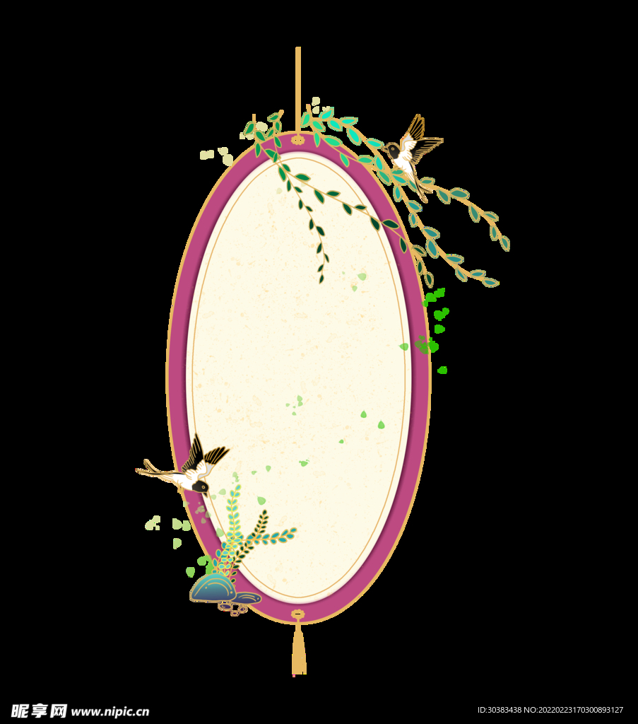 时尚手绘边框素材