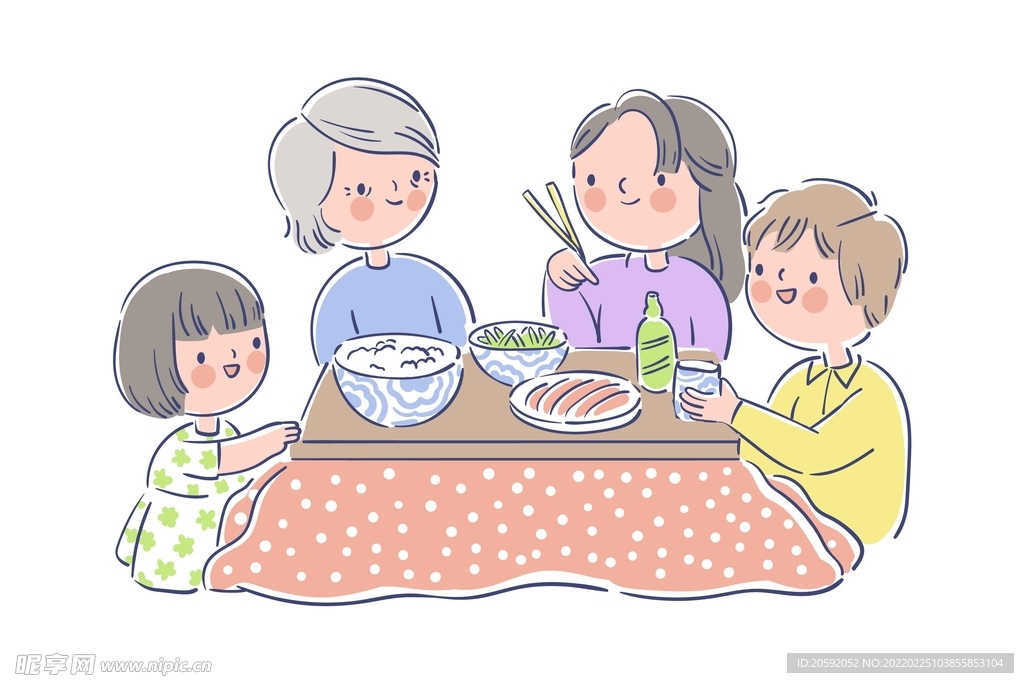 人物插画  