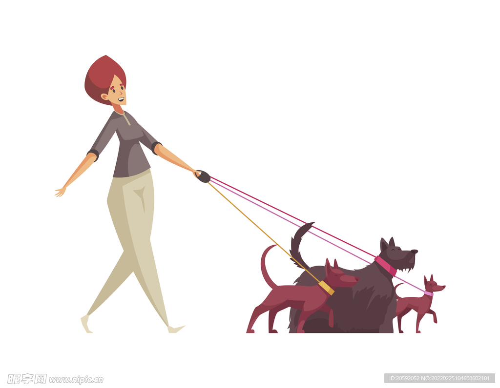 人物插画  