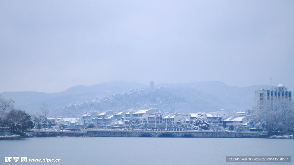 冬日雪景风景 