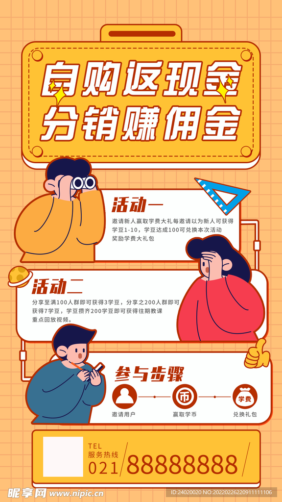 微商分销海报