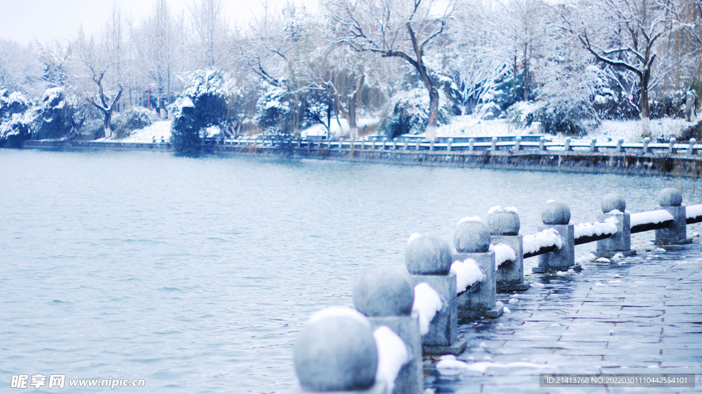 冬日雪景风景 