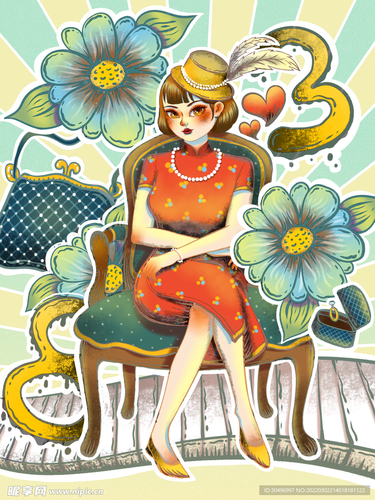 3月8妇女节女神节女王节