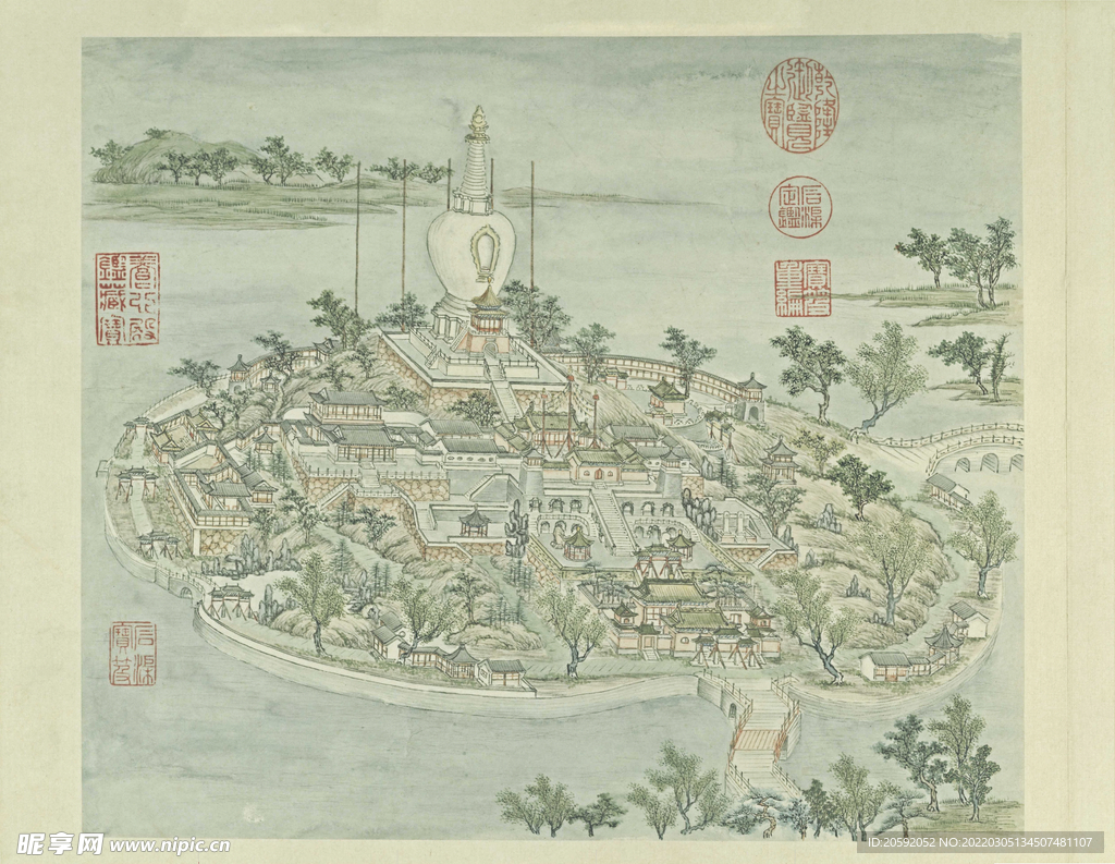 山水画 