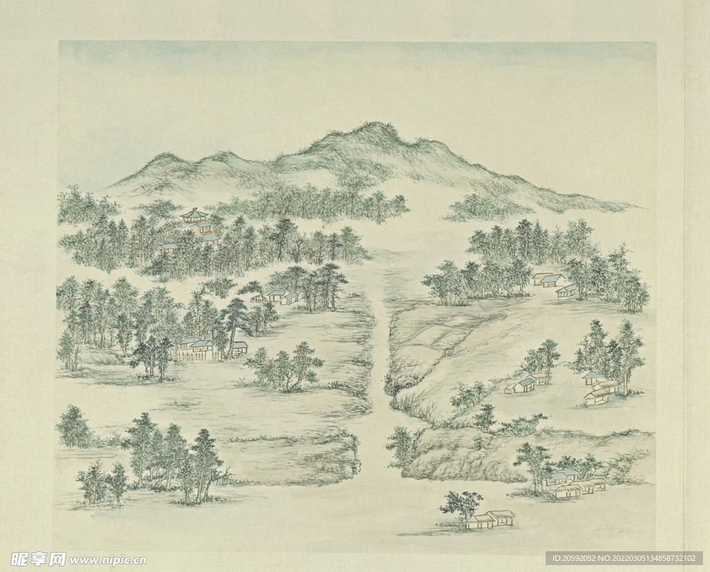 山水画 