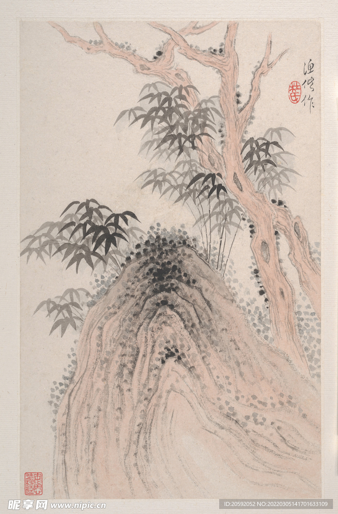 山水画  