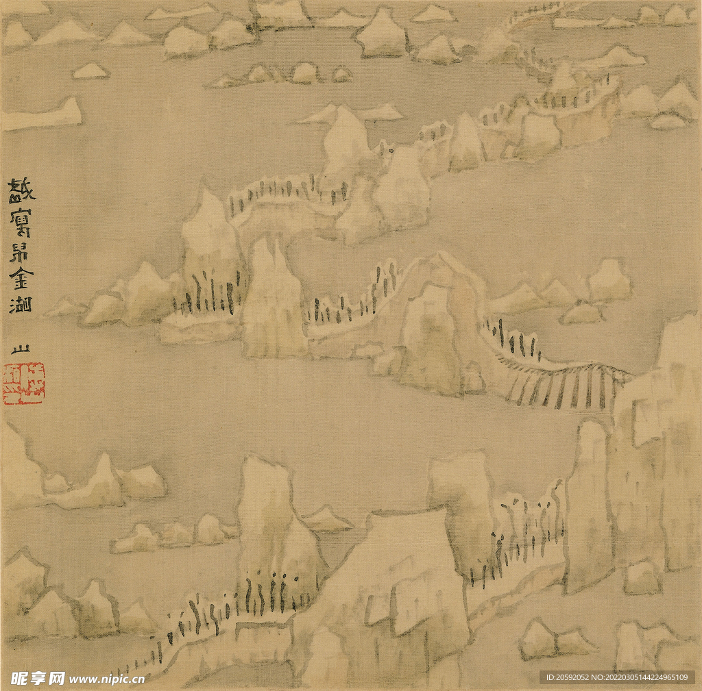 山水画 